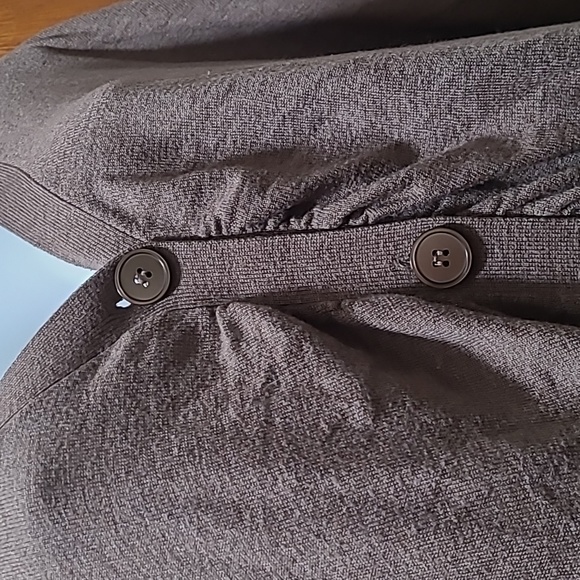 Rouched Batwing Cardigan - Picture 3 of 5